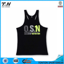 Custom Dri Fit Blank Gym Mens Stringer Singlet